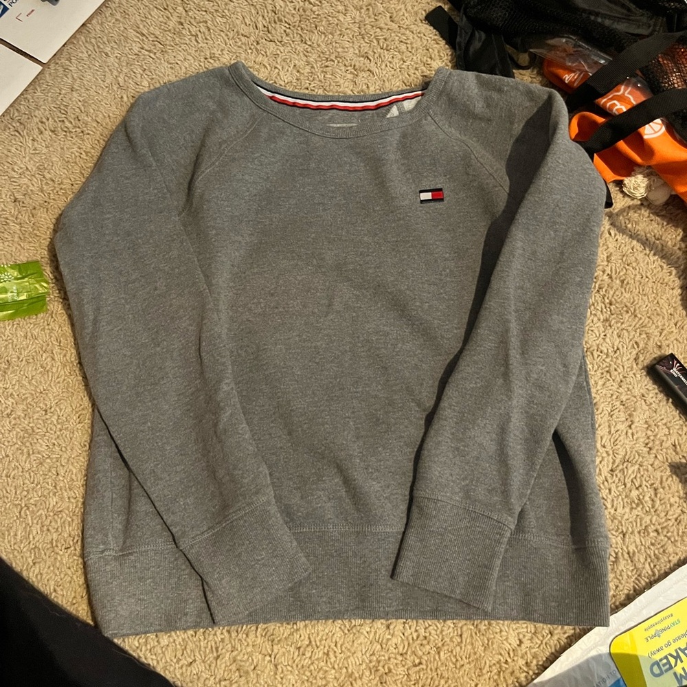 Tommy Hilfiger Sport Gray V-Neck